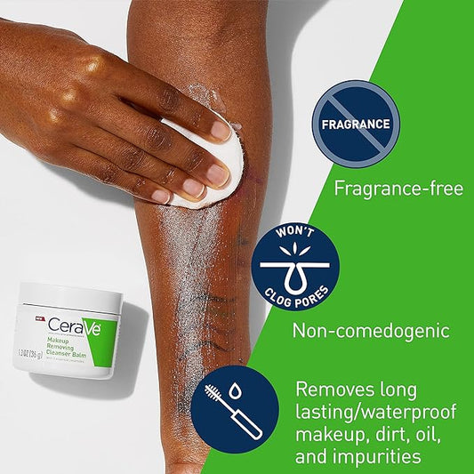 Makeup Remover Balm (Original) – Hydrating, Balm-to-Oil Cleanser with Natural Ingredients, Removes Waterproof Makeup, Gentle for All Skin Types